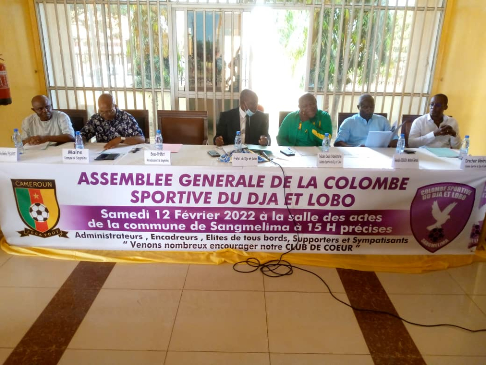 Colombe of Dja in general assembly