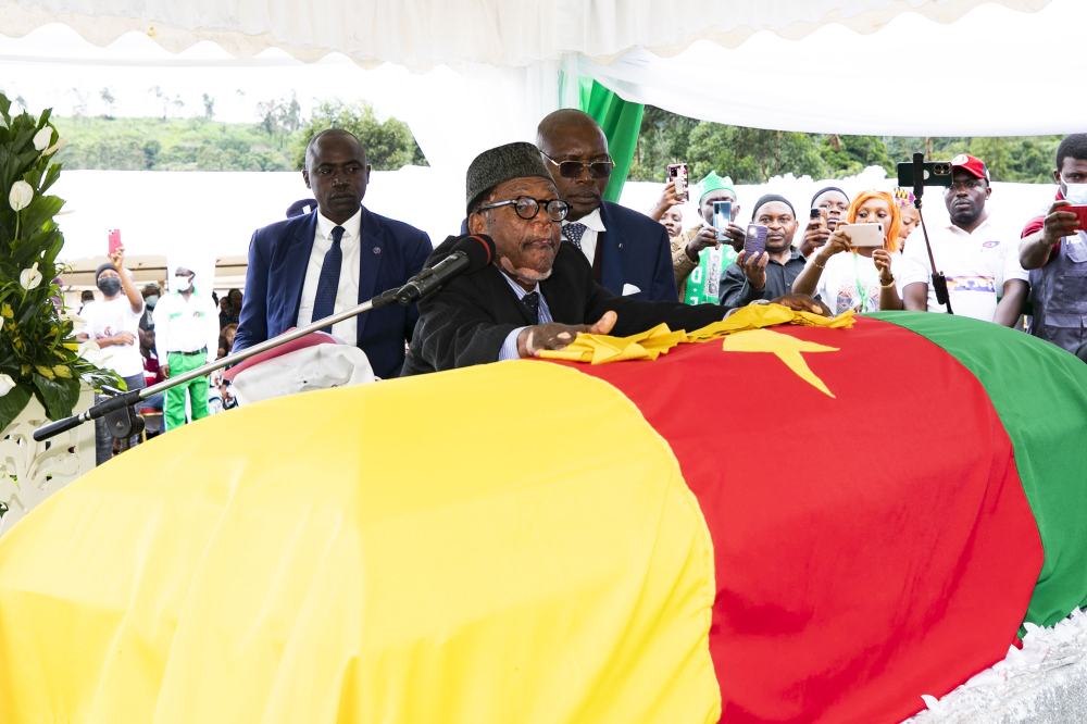 Fru Ndi Gets Posthumous Honours At Official Burial